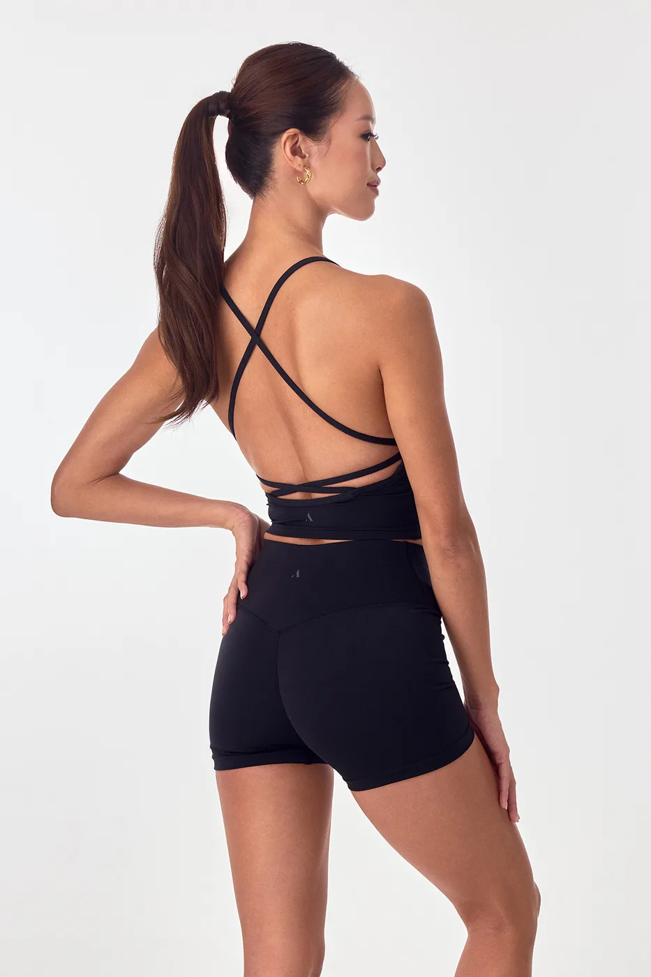 V-Neck Tank – Black