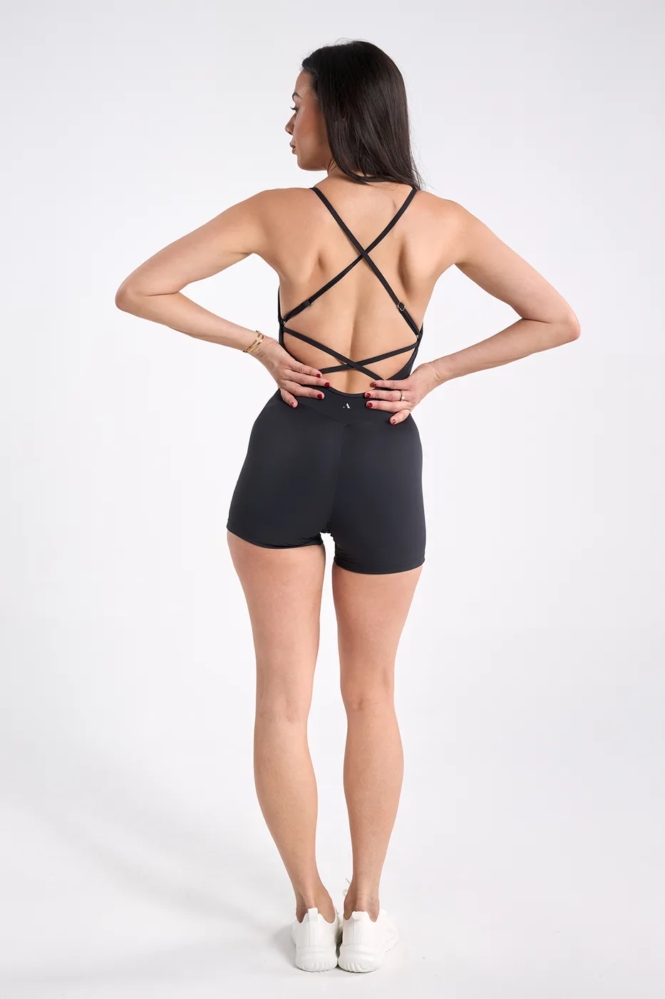 Crossback Onesie – Black