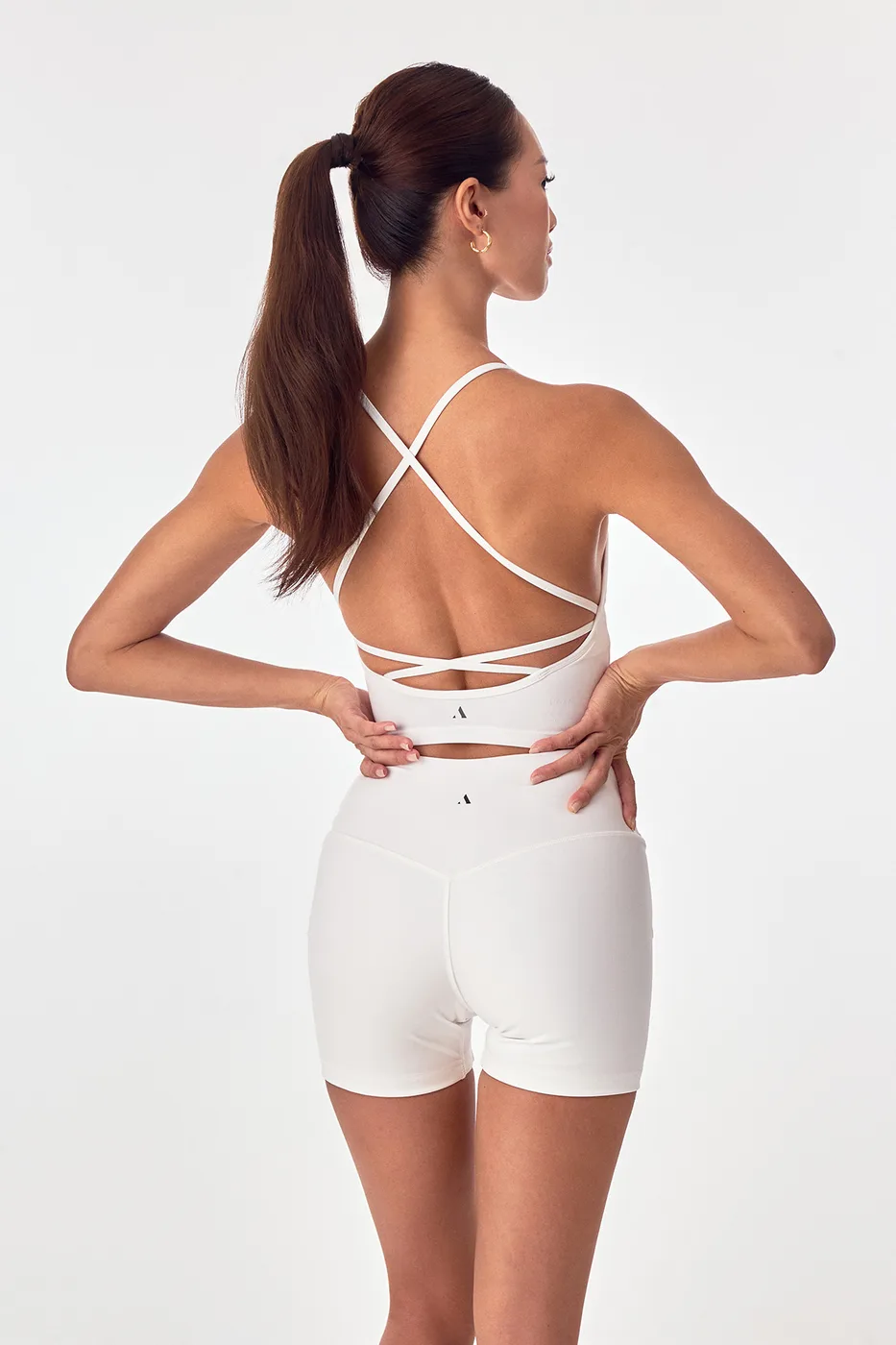 V-Neck Tank – White