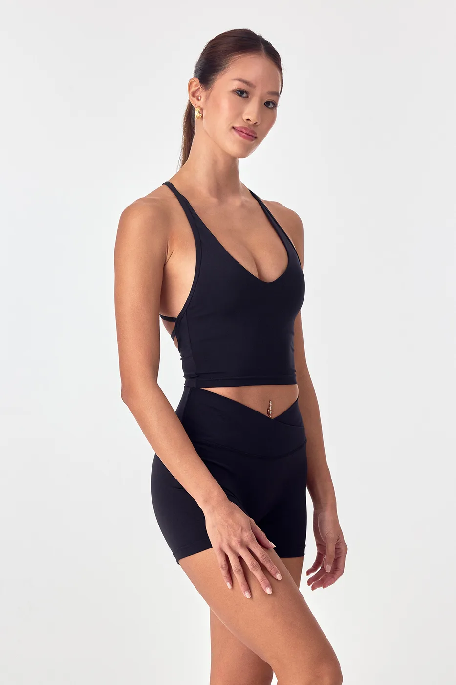 Crossover Shorts – Black