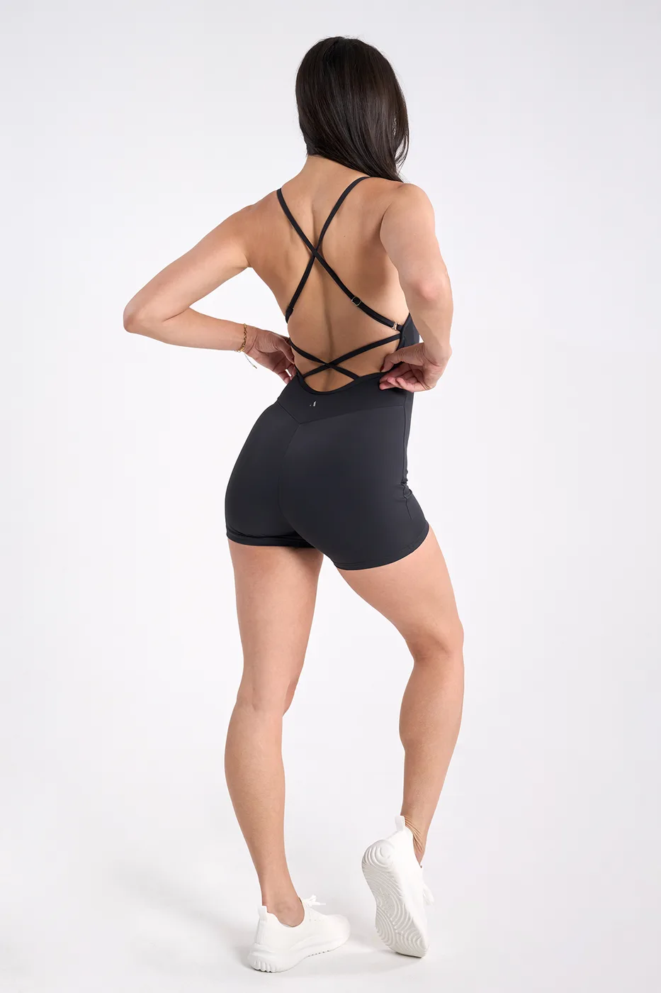 Crossback Onesie – Black