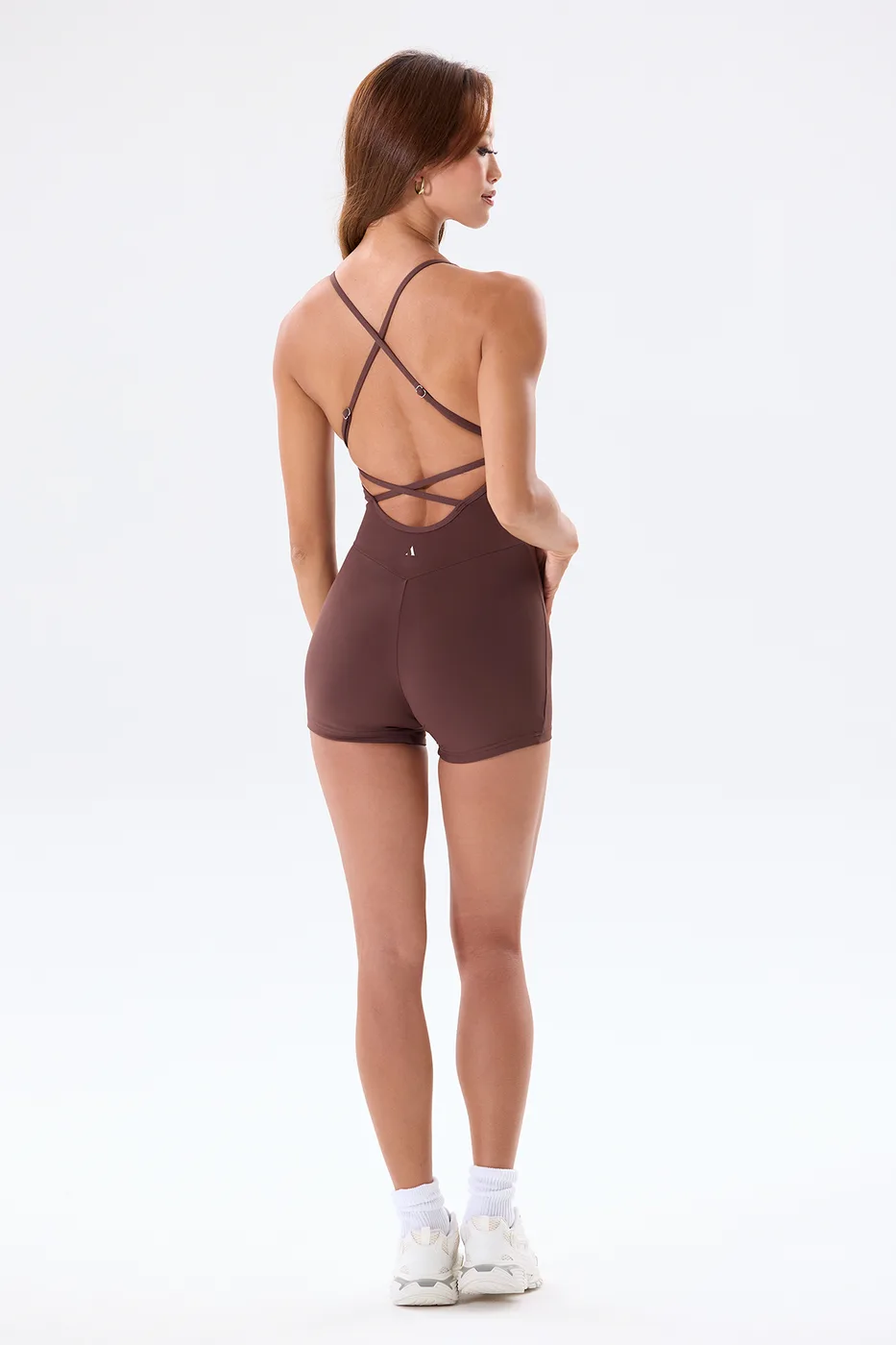 Crossback Onesie – Espresso