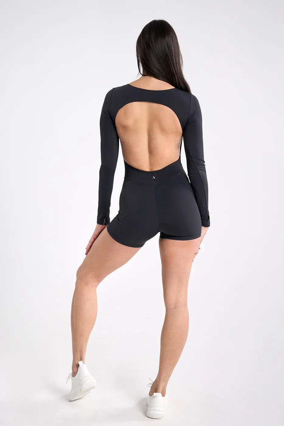 Long Sleeve Onesie – Black